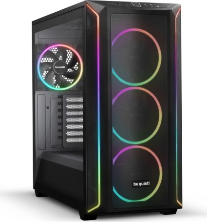 be quiet! Shadow Base 800 FX Black, Glasfenster, schallgedämmt