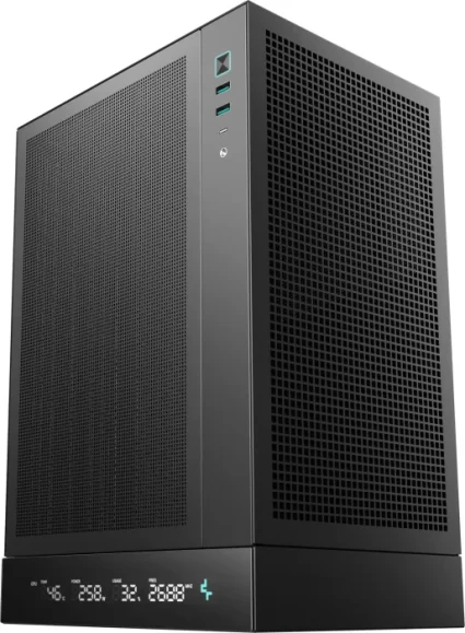 DeepCool CH170 DIGITAL, schwarz, Mini-ITX