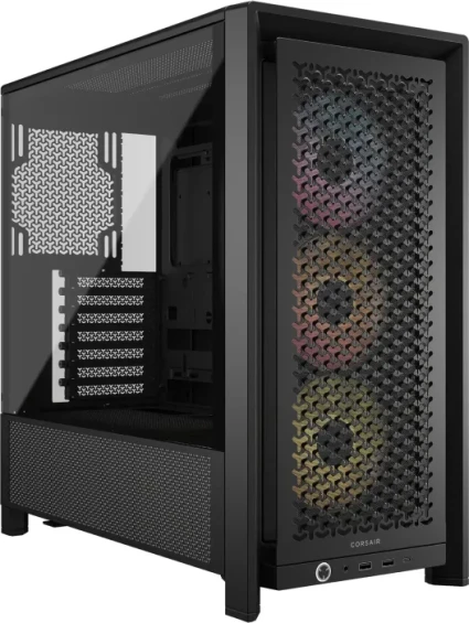 Corsair Frame 4000D RS ARGB, schwarz, Glasfenster