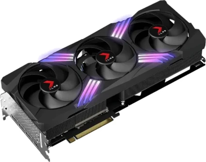 PNY GeForce RTX 4070 Ti SUPER XLR8 Gaming Verto Epic-X RGB Overclocked Triple Fan