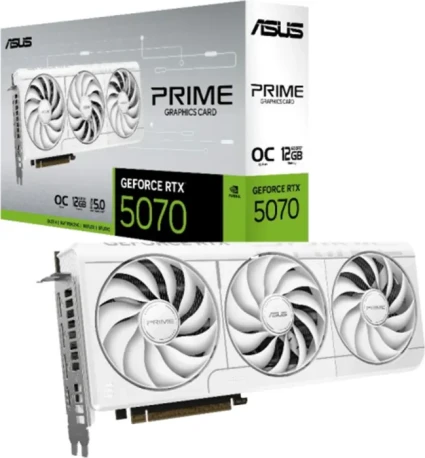 ASUS Prime GeForce RTX 5070 OC White